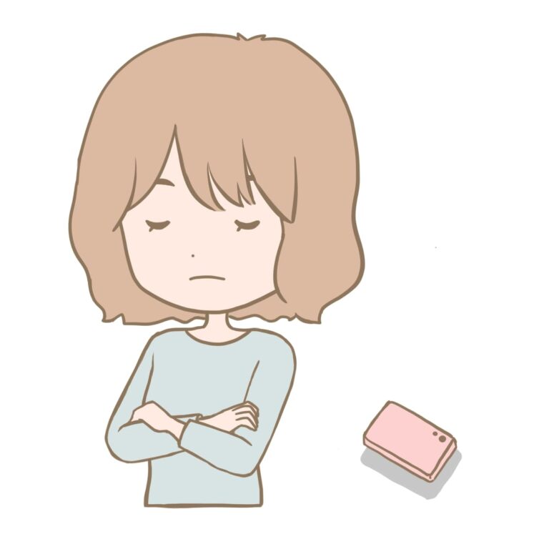 疲れた生徒のイラスト
