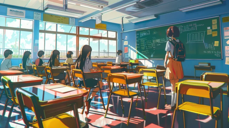 教室のイラスト