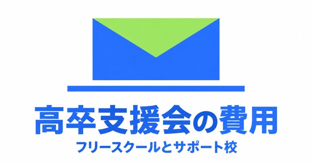 高卒支援会の料金｜フリースクールの月額とサポート校の年額・初期費用