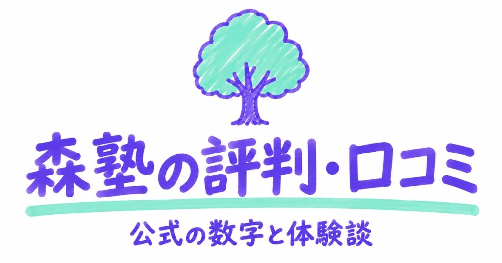 森塾の評判・口コミ｜公式の数字と体験談、成績保証・返金の条件まで確認