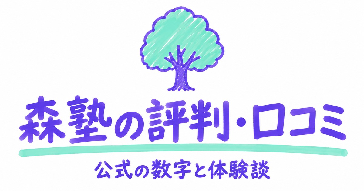 森塾の評判・口コミ｜公式の数字と体験談、成績保証・返金の条件まで確認