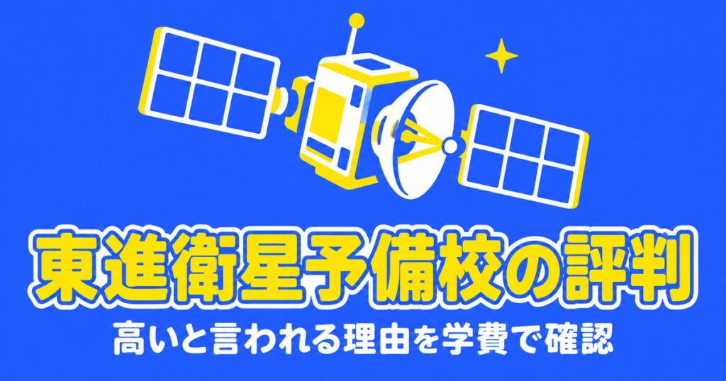 東進衛星予備校の評判｜「高い」「やめとけ」の理由を公式の学費で確認